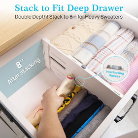 Vtopmart durable ABS material delivers long lasting drawer support