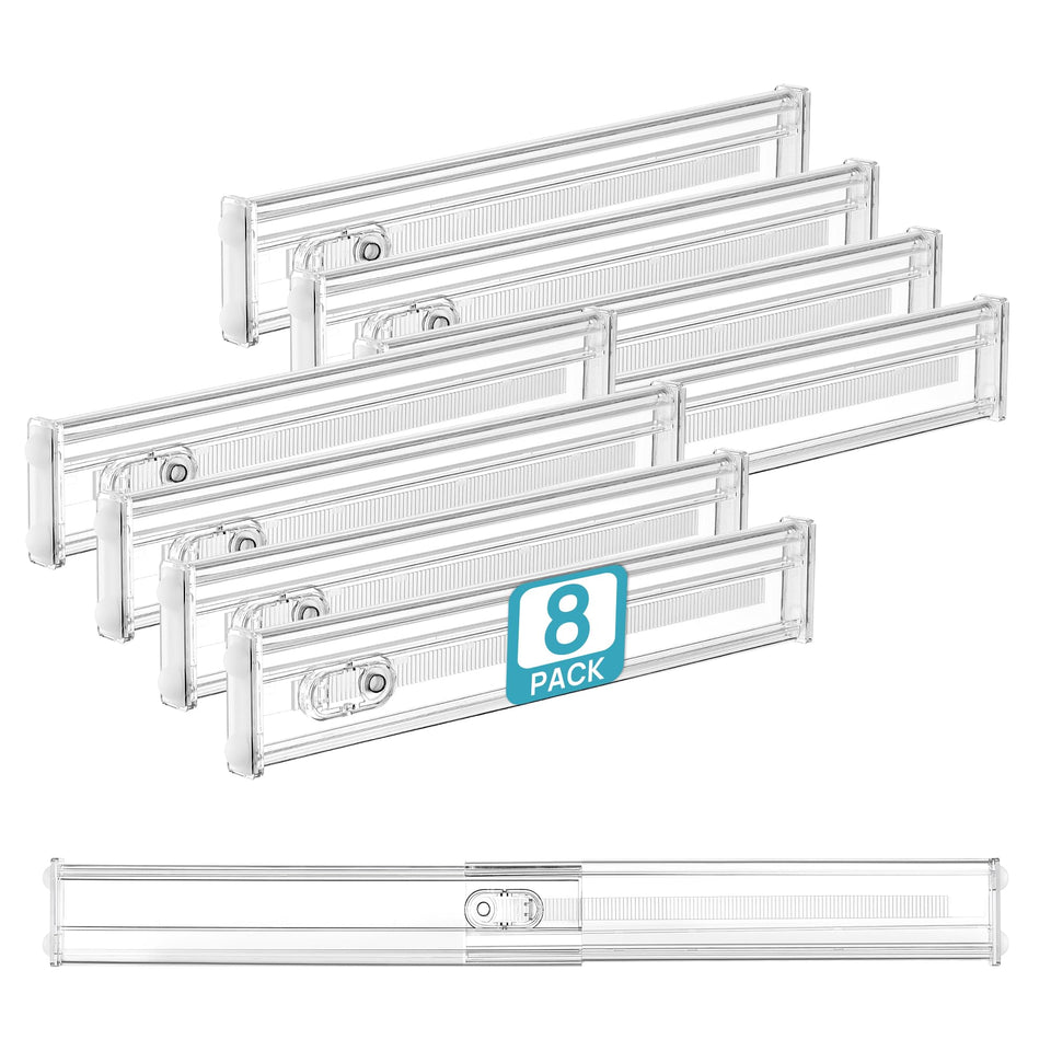 Vtopmart in-drawer dividers keep utensils organized and accessible