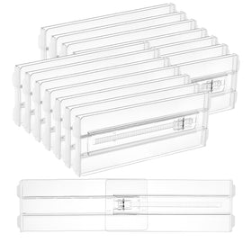 Vtopmart drawer dividers transparent panel for visible organization