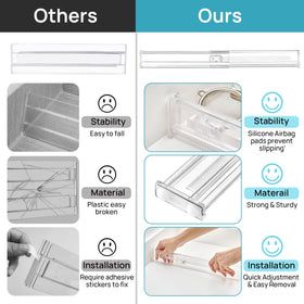 Vtopmart eight-divider pack ready for versatile organization