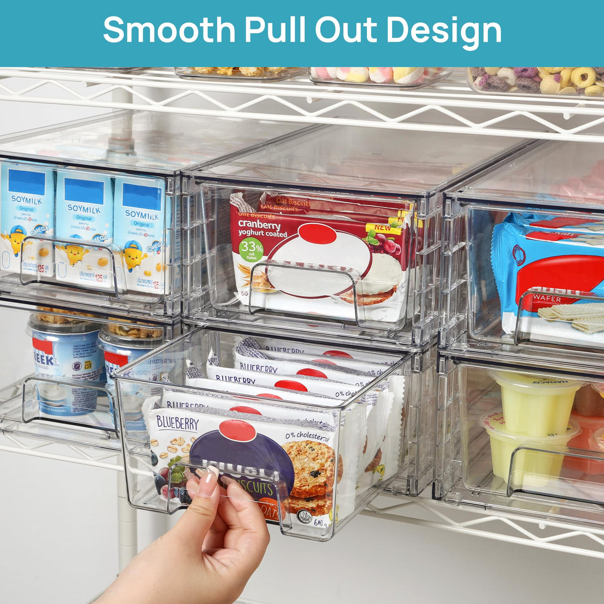 Vtopmart is BPA-free and shatter-resistant for durable kitchen storage