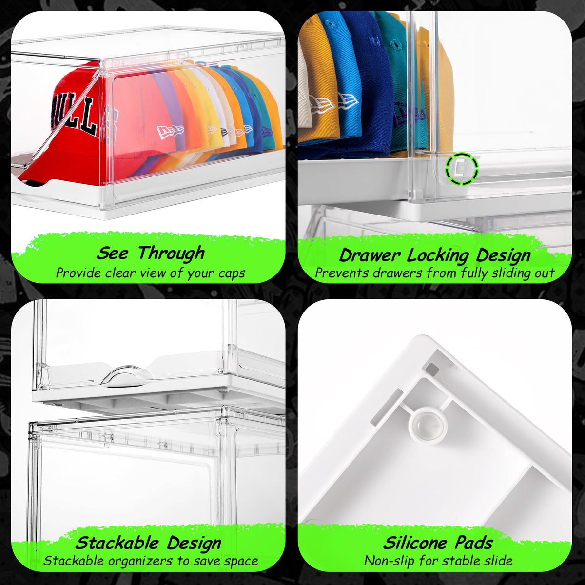 Vtopmart elegant storage solution adds a chic touch to any room.