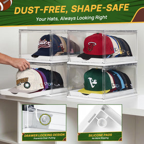 Vtopmart modern design complements closets, desks, or dressers.