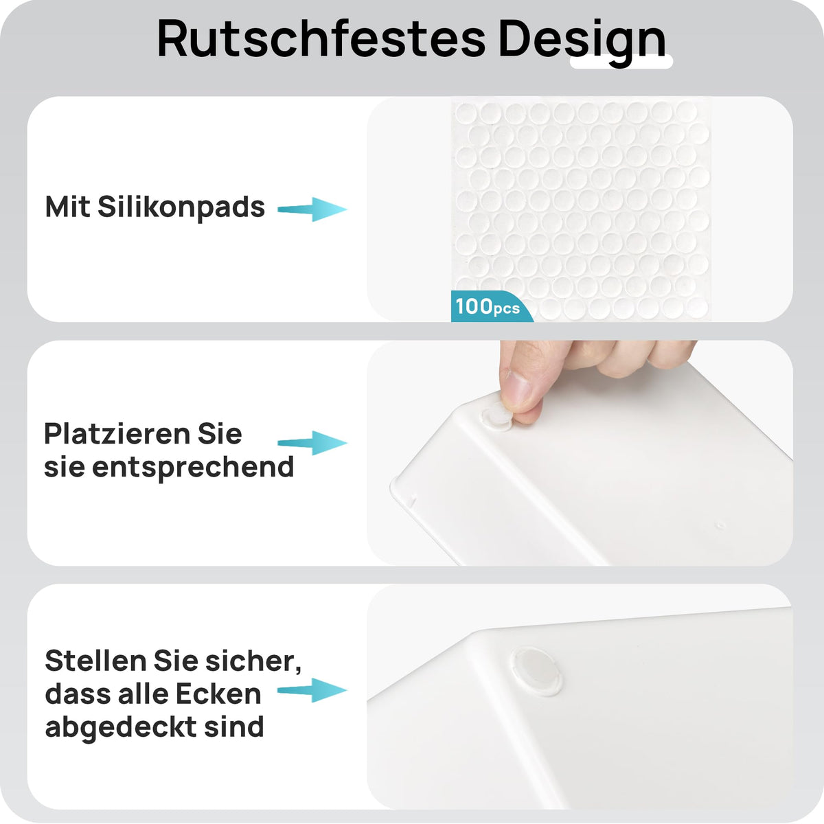 Vtopmart kitchen and office drawer trays support clutter-free drawers.