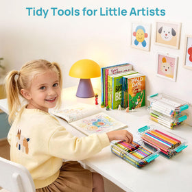 Vtopmart compact organizer for pens and crayons in a small space