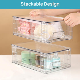Vtopmart pull-out handles simplify retrieving contents.