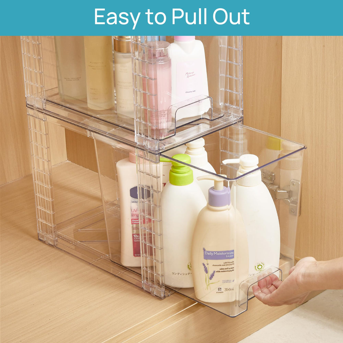 Vtopmart silicone pads prevent slipping and protect surfaces.