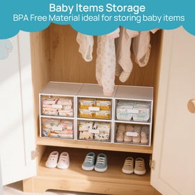 Vtopmart stackable design ideal for under-sink organization.