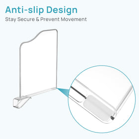 Vtopmart sweater and bag zones created with dividers