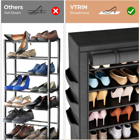 VTRIN 13mm corrosion-resistant tubes ensure sturdy, long-lasting stability.