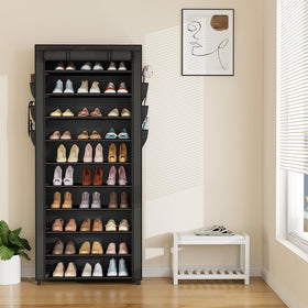 VTRIN unit shown in a closet demonstrates free-standing organization.