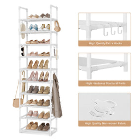 VTRIN removable layer permits long boot storage on the tall rack.