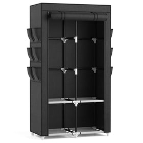 VTRIN space-saving closet helps organize small rooms efficiently