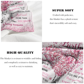Vuinezo gift packaging ready blanket ideal for birthday surprises.
