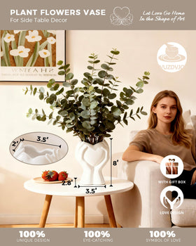 VUZDVJO Table centerpiece vase, ideal for dining rooms and coffee tables.