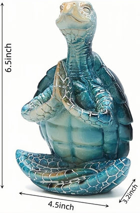 VVGIFTS garden sea turtle figurine as a peaceful center-table accent.
