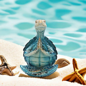 VVGIFTS home office yoga turtle decor for mindful desk moments.
