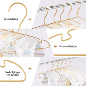 VWV hangers, ultra-light aluminum design, durable for long-lasting use.