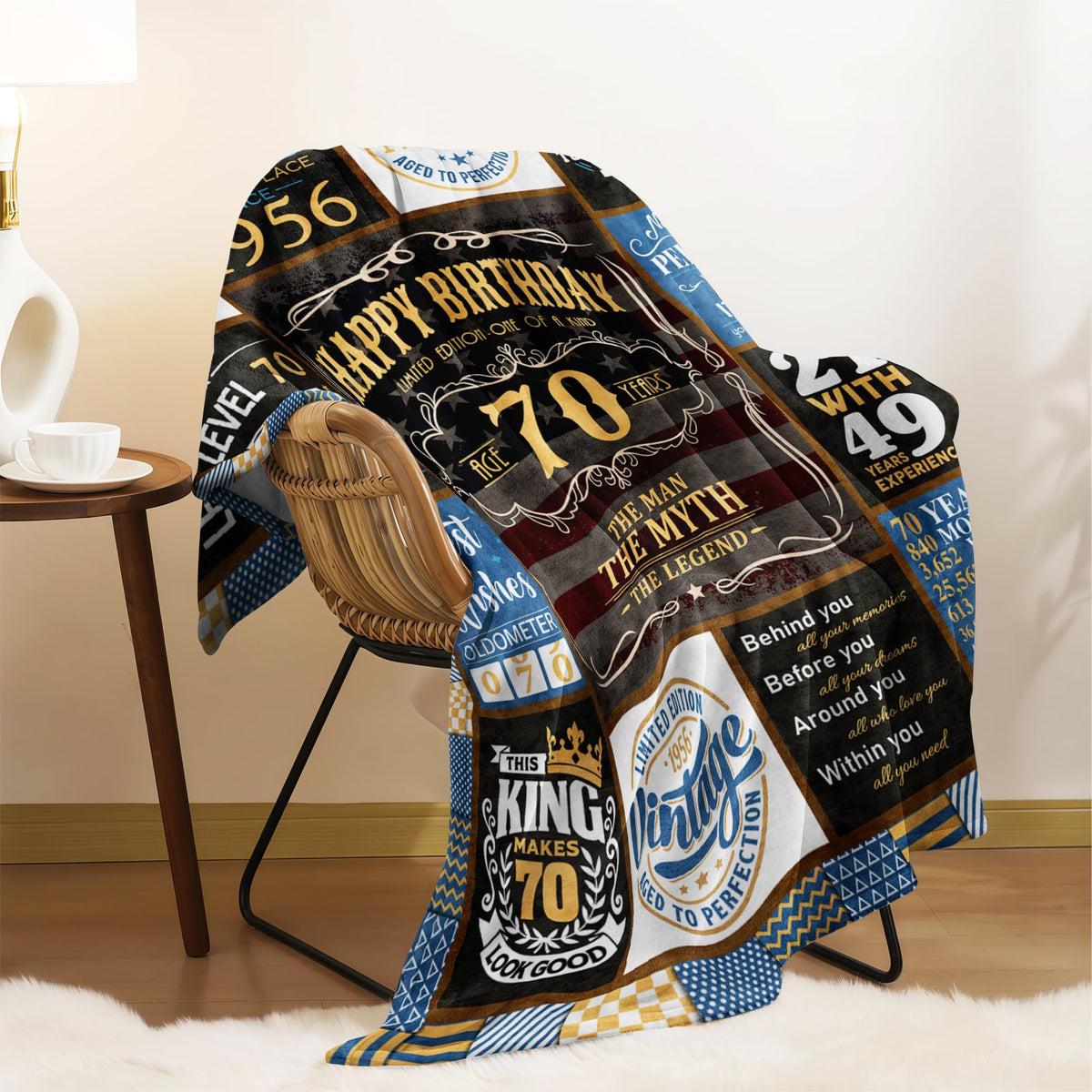 VXDRZGT blanket draped during a quiet reading moment.