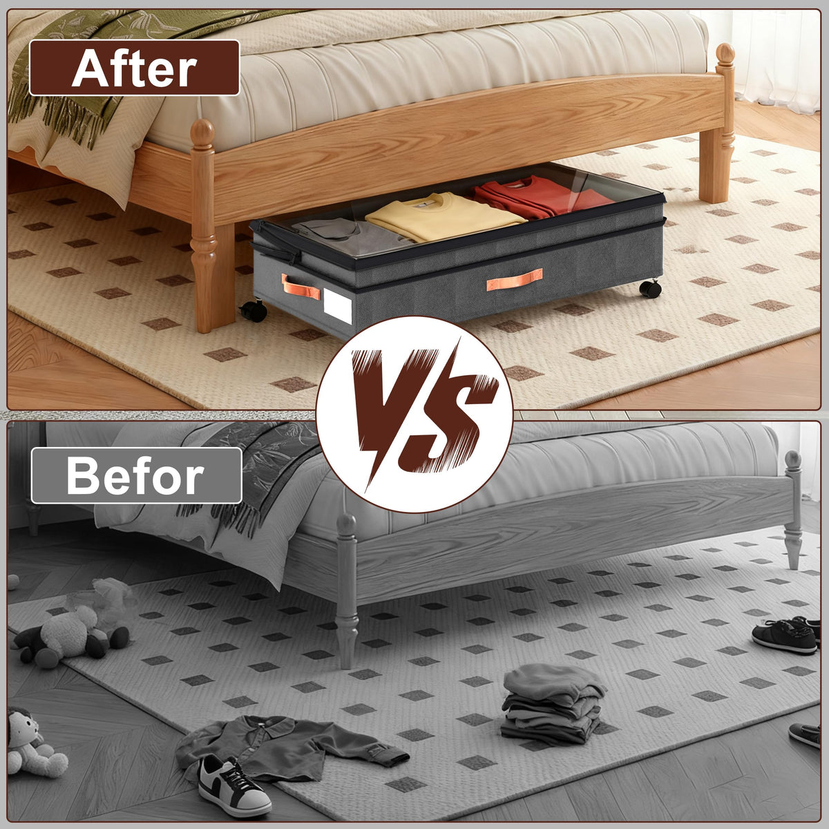 VXEAPADE heavy-duty 600D oxford construction resists wear while packed.