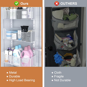 VyGrow kitchen-bathroom-laundry storage organizer fits multiple spaces for everyday essentials