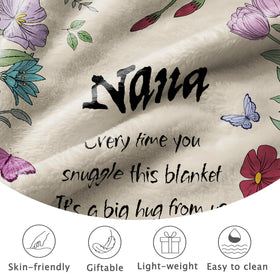 VZITSQS Mothers Day Blanket easy care for busy families