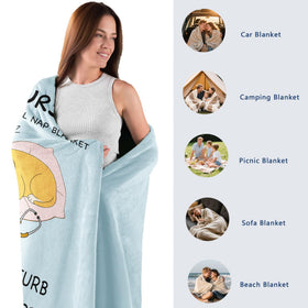 VZITSQS nurse chilly breaks blanket brings cozy warmth on duty.
