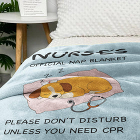 VZITSQS nurses week blanket provides warm support during long shifts.