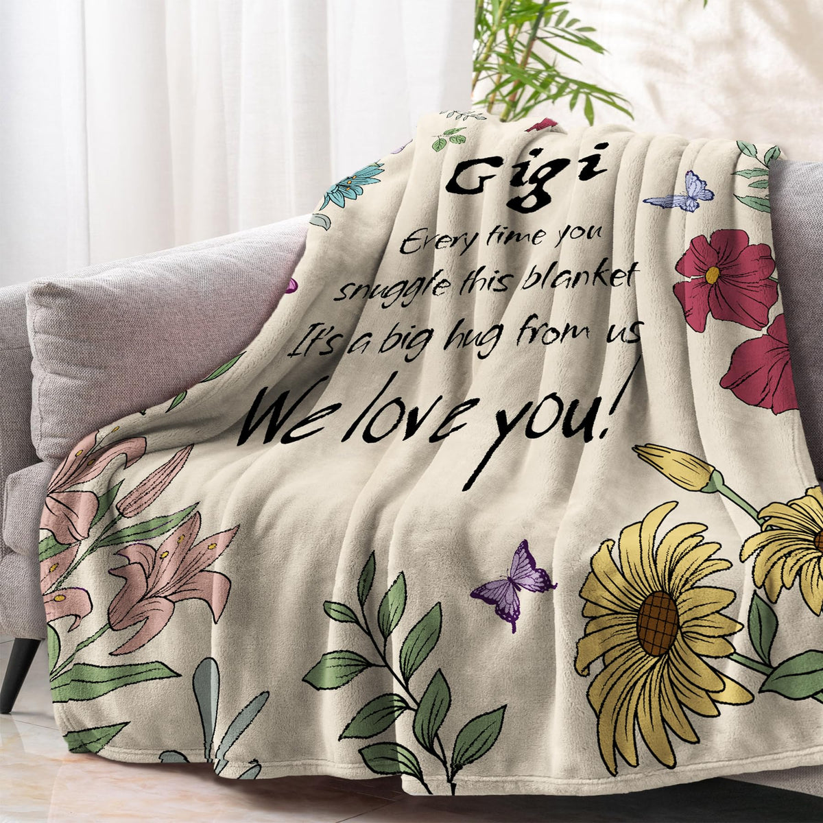 VZITSQS Soft warm blanket texture, plush feel for daily comfort.