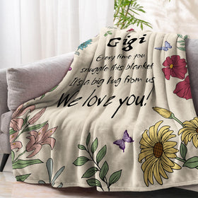 VZITSQS Soft warm blanket texture, plush feel for daily comfort.