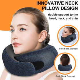 Vzpeun memory foam neck pillow delivers superior comfort and reduced pressure points.