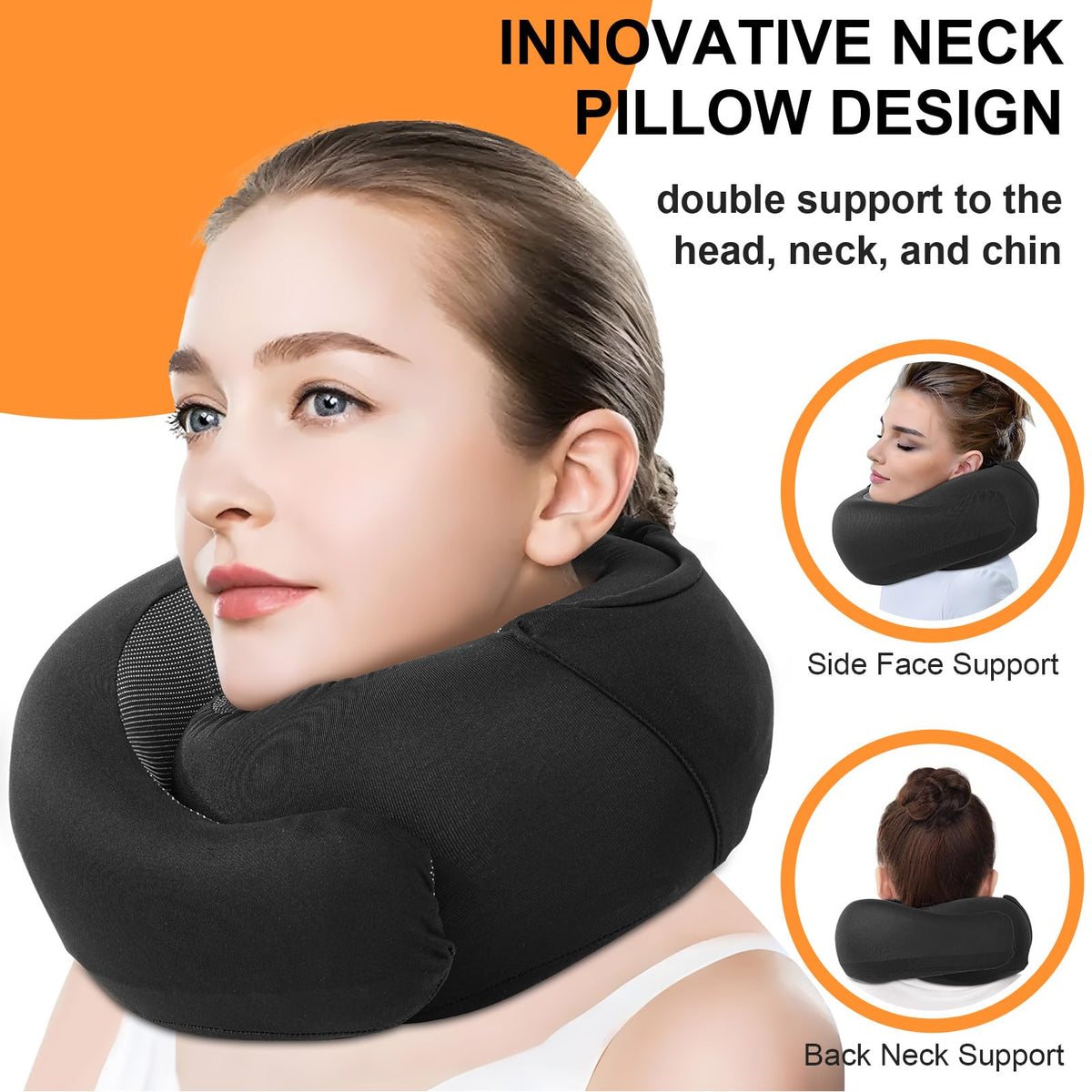 Vzpeun compact rollable pillow packs easily into a carry-on