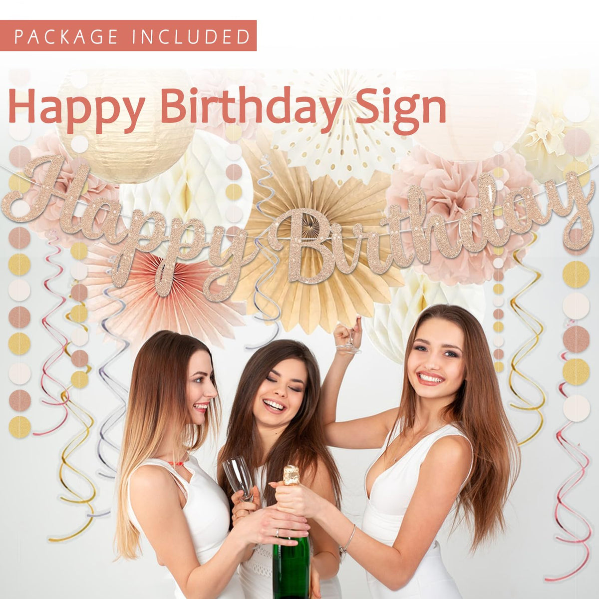 Vztipki beige cream balloons provide soft, stylish decor for celebrations