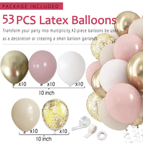 Vztipki pink tissue pompoms provide soft, festive texture.