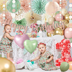 Vztipki retro paper lanterns brighten indoor or outdoor celebrations.