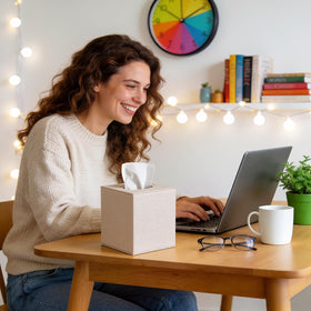 VZZNN easy-clean smudge-resistant finish keeps the cover looking new.