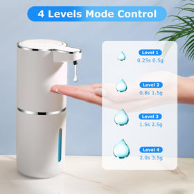 VZZNN IPX5 waterproof dispenser for wet bathroom or kitchen use.