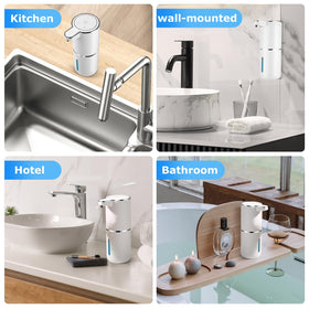 VZZNN multi-purpose soap dispenser works with dish soap, sanitizer, and more.