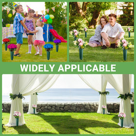 VZZNN multi-site grave decor kit enables versatile displays.