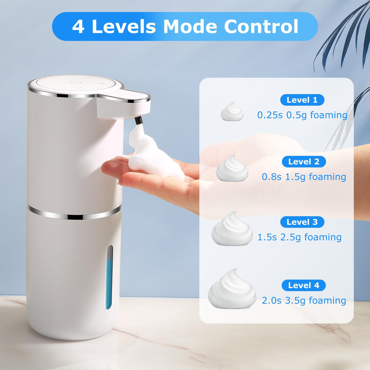 VZZNN vertical design adds contemporary style to sink area.