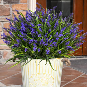 Waipfaru lavender bundles on outdoor display, UV resistant for vibrant, fade-free color