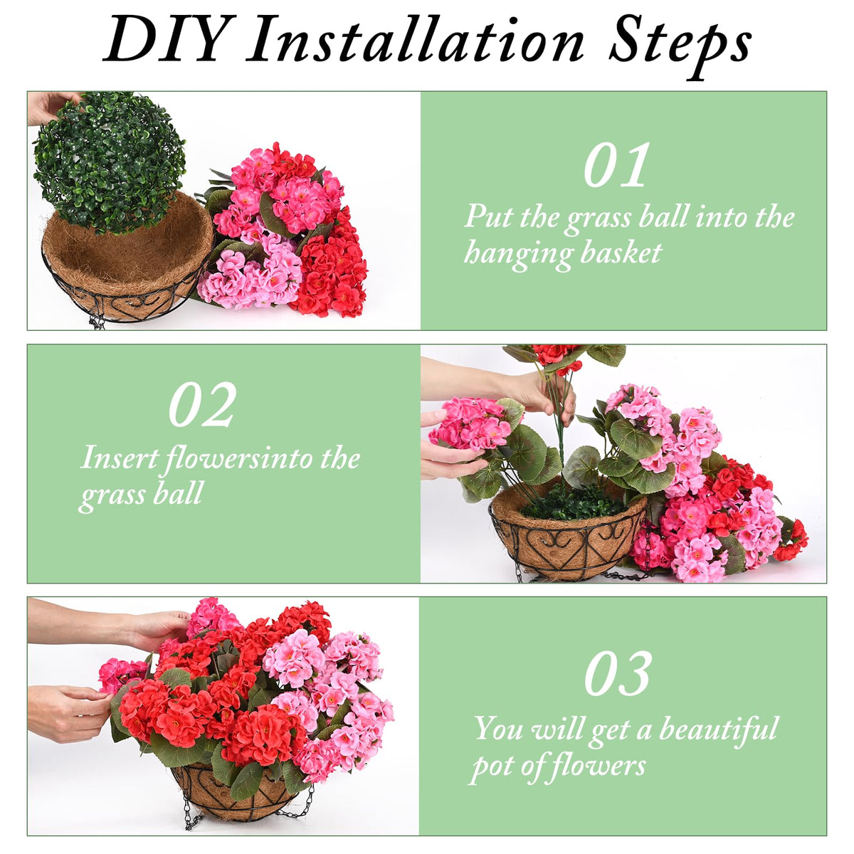 Waipfaru all-season decor idea for porch, balcony, or patio.