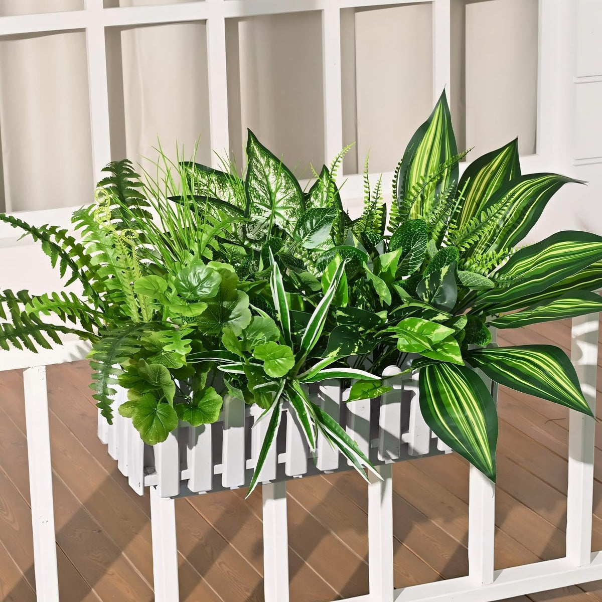 Waipfaru UV-resistant stems demonstrating outdoor weatherproof performance