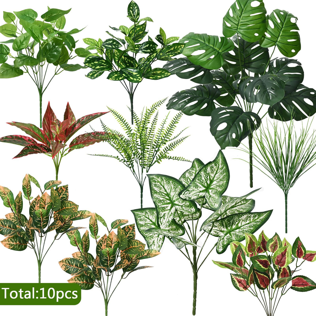 Waipfaru bamboo artificial plant collection adds natural texture to patios.