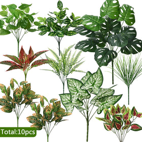 Waipfaru bamboo artificial plant collection adds natural texture to patios.