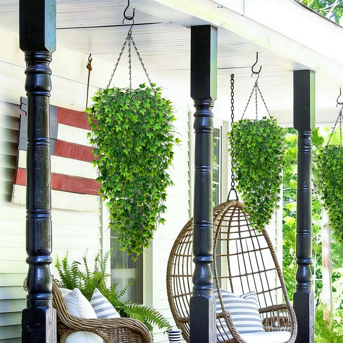Waipfaru easy-care faux plants offering long-lasting greenery with minimal upkeep.