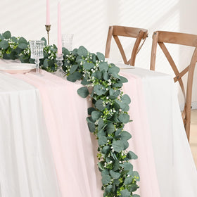 Waipfaru eucalyptus garland for wedding decor; flexible and easy to shape.