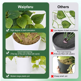Detachable parts allow customizable Waipfaru plant styling.