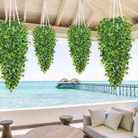 Waipfaru five-branch bunch hanging plants styled for flexible room decoration.