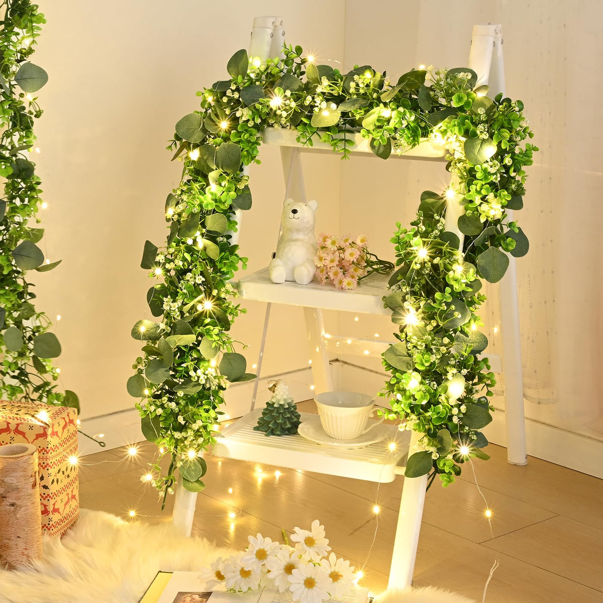 Waipfaru flexible detachable garland for creative layouts